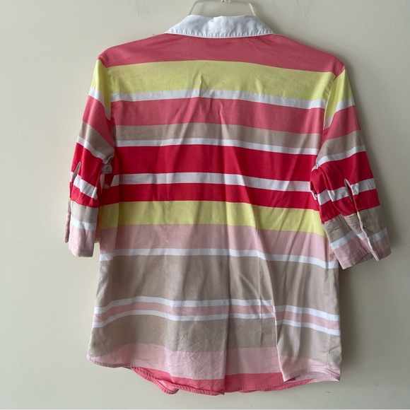 7th Avenue Design Studio New York and Company Multicolor Blouse Shirt - Picture 7 of 7